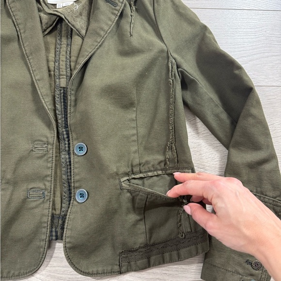 Anthropologie Hei Hei Delaine Houndstooth Utility Jacket - Picture 5 of 11